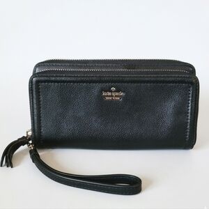 Kate Spade Anita Double Zip Wallet Wristlet NWOT